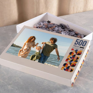 Custom Photo Jigsaw Puzzles Personalized Family Gift, Couple Gift HA75 898502