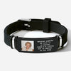 Custom Photo I'll Carry You Memorial Personalized Wristband Bracelet HA75 922020