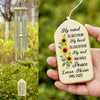 My Mind Still Talks To You Sunflower Personalized Memorial Wind Chimes HA75 892118