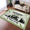 Personalized Family Name Tropical Summer Camping Patio Rug, Patio Mat LM32 893745