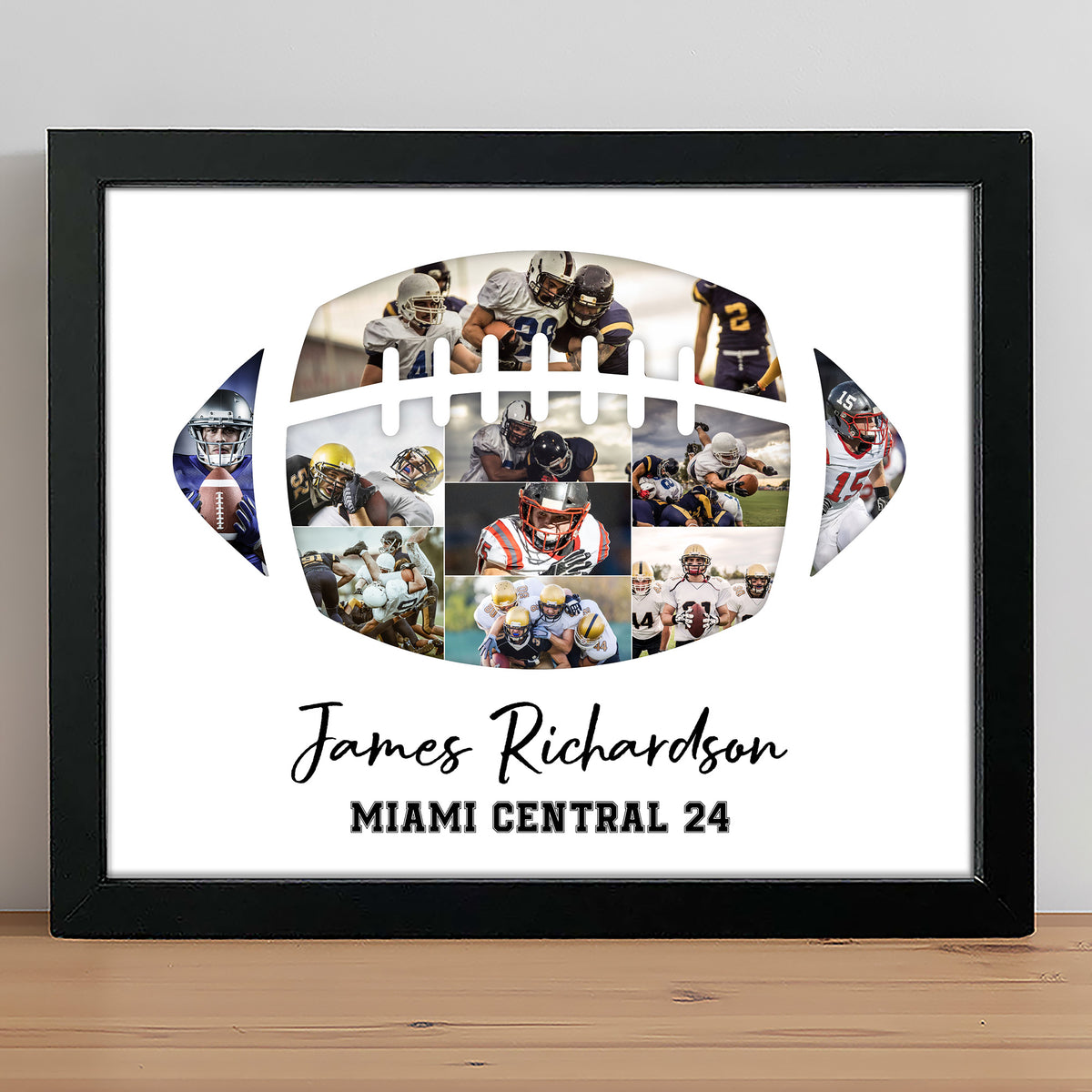 Custom Photo Football Player Picture Frame HO82 900300