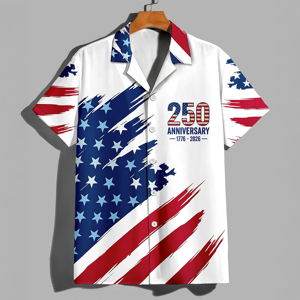 America’s Anniversary 250th 1776-2026 Patriotic Independence Day Hawaii Shirt HA75 921608