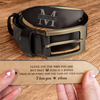 Personalized Leather Belt for Anniversary, Valentines Day Gift for Husband, Boyfriend HA75 898720