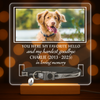 Custom Photo You Were My Favorite Hello Memorial Acrylic Collar Frame TH10 894095