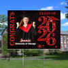 Personalized Congrats Graduate Class Of 2026 Yard Sign HO82 901344