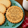 Personalized Christmas and Happy New Year Cookie Stamp CH07 180620