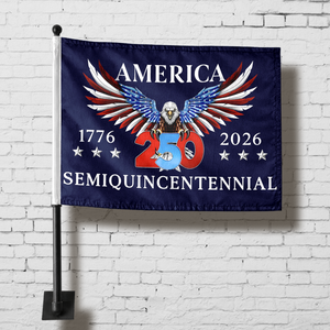 250 Years America Semiquincentennial Car Flag HA75 898864