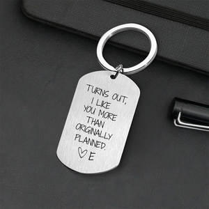 Custom Couple Photo I Like You More Than Originally Planned Metal Keychain For Valentine's Day TH10 898383
