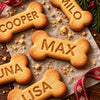 Custom Dog Bone Name Christmas Cookie Cutter & Stamp, Personalized Holiday Baking Gift For Pet Lovers CH07 181146