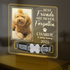 Custom Photo Best Friends Are Never Forgotten Memorial Acrylic Collar Frame TH10 894107