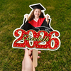 Custom Photo Class of 2026 Graduation Face Fan Party Decoration CH07 910988