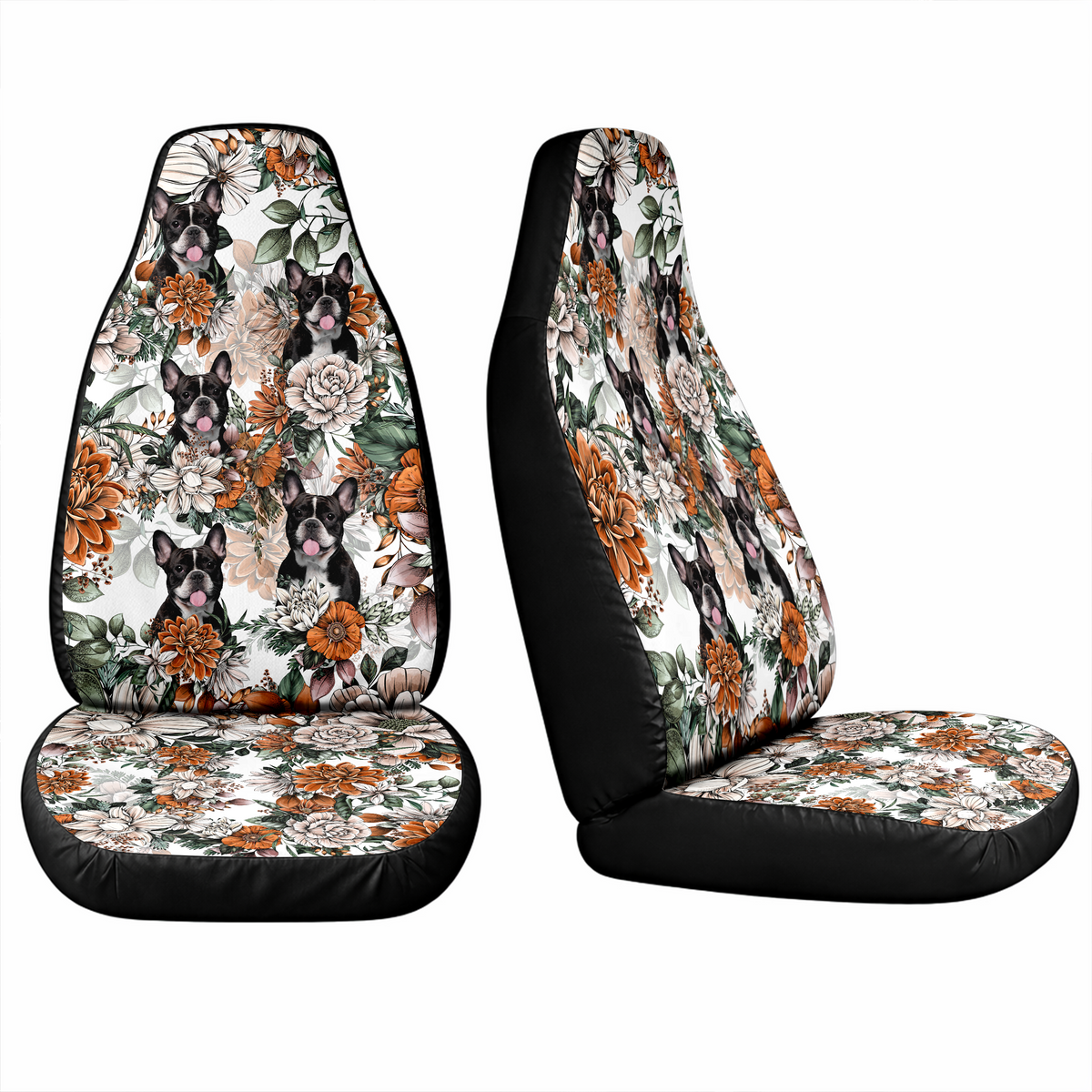 Custom Photo Floral Aloha Pattern Hawaiian Car Seat Cover HO82 902394