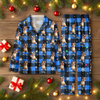Custom 3D Dog Christmas Light Pajamas Personalized Puppy Pajamas Gift For Dog Lovers CH07 899998