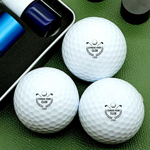 Personalized Club Name Golf Ball Stamp Box, Gift For Member, Golf Lovers LM32 897605