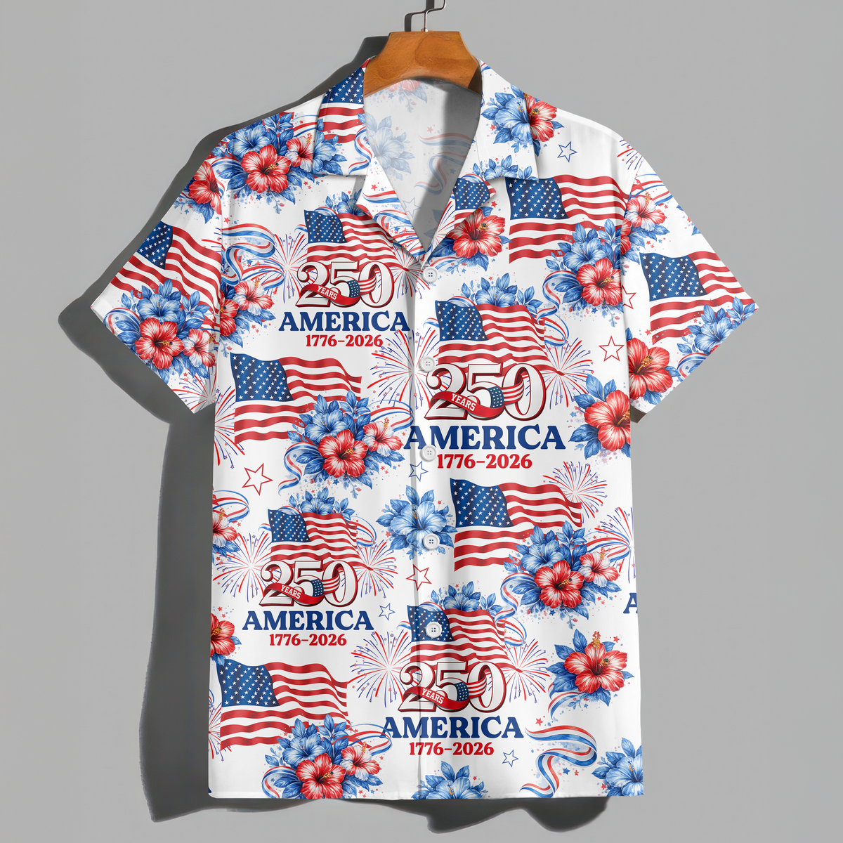 250 Years America 1776-2026 Patriotic Hawaii Shirt HA75 920180