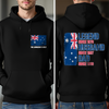 Legend, Husband, Dad And Grandpa - AUS Flag Version - Personalized Back & Front Dark Shirt TH10 894171