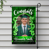 Custom Photo Class of 2026 Graduation Garden Flag, Personalized Congrats Grad Outdoor Decor HO82 901884