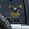 America Freedom Soaring Strong For 250 Years Car Window Decal Sticker HO82 901608