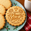 Personalized Family Name Happy New Year Cookie Stamp HA75 919606