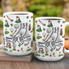 Personalized Papa Golf Mug With Kids Names 3D Inflated Effect Mug TH10 169845