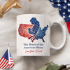 Custom Name The Heart Of The American Home White Mug LM32 897857