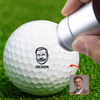 Custom Portrait With Name Golf Ball Stamp For Golfer CH07 899356