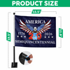 250 Years America Semiquincentennial Car Flag HA75 898864