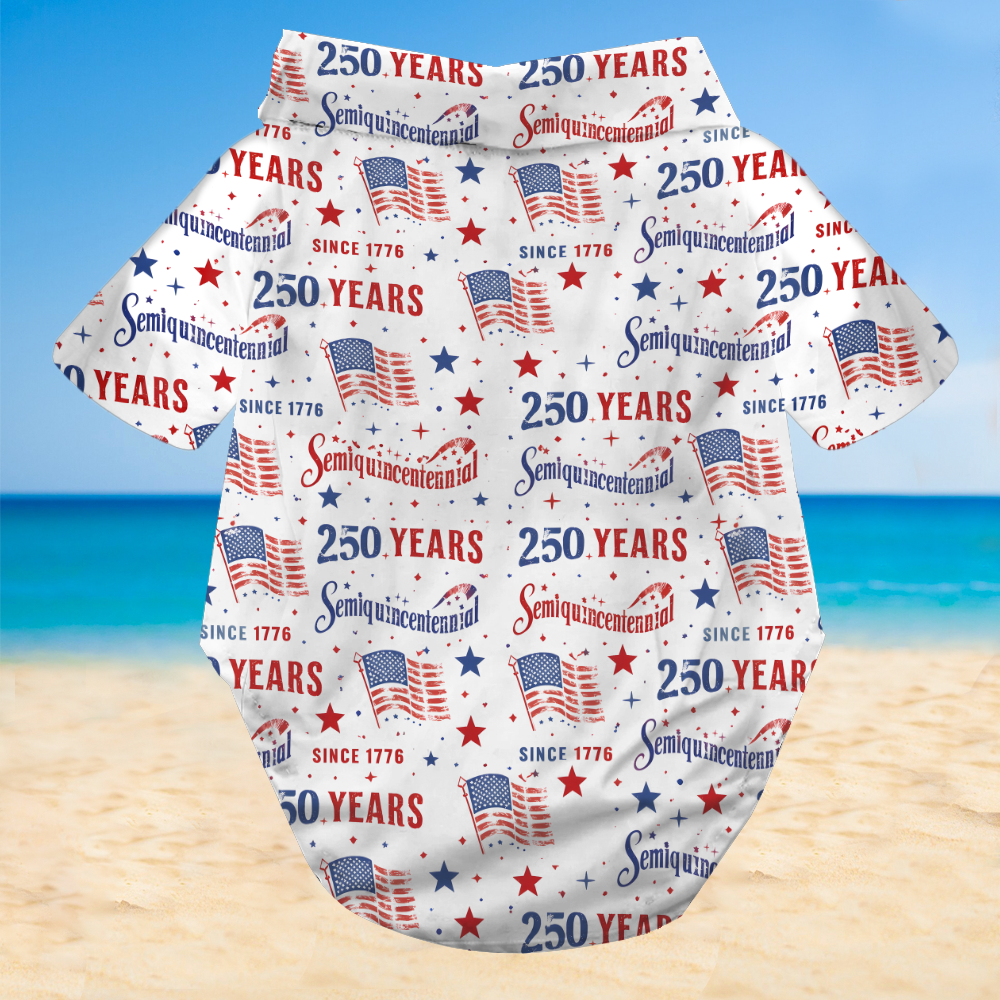 Personalized America 250 Semiquincentennial Hawaii Shirt For Dog TH10 169277