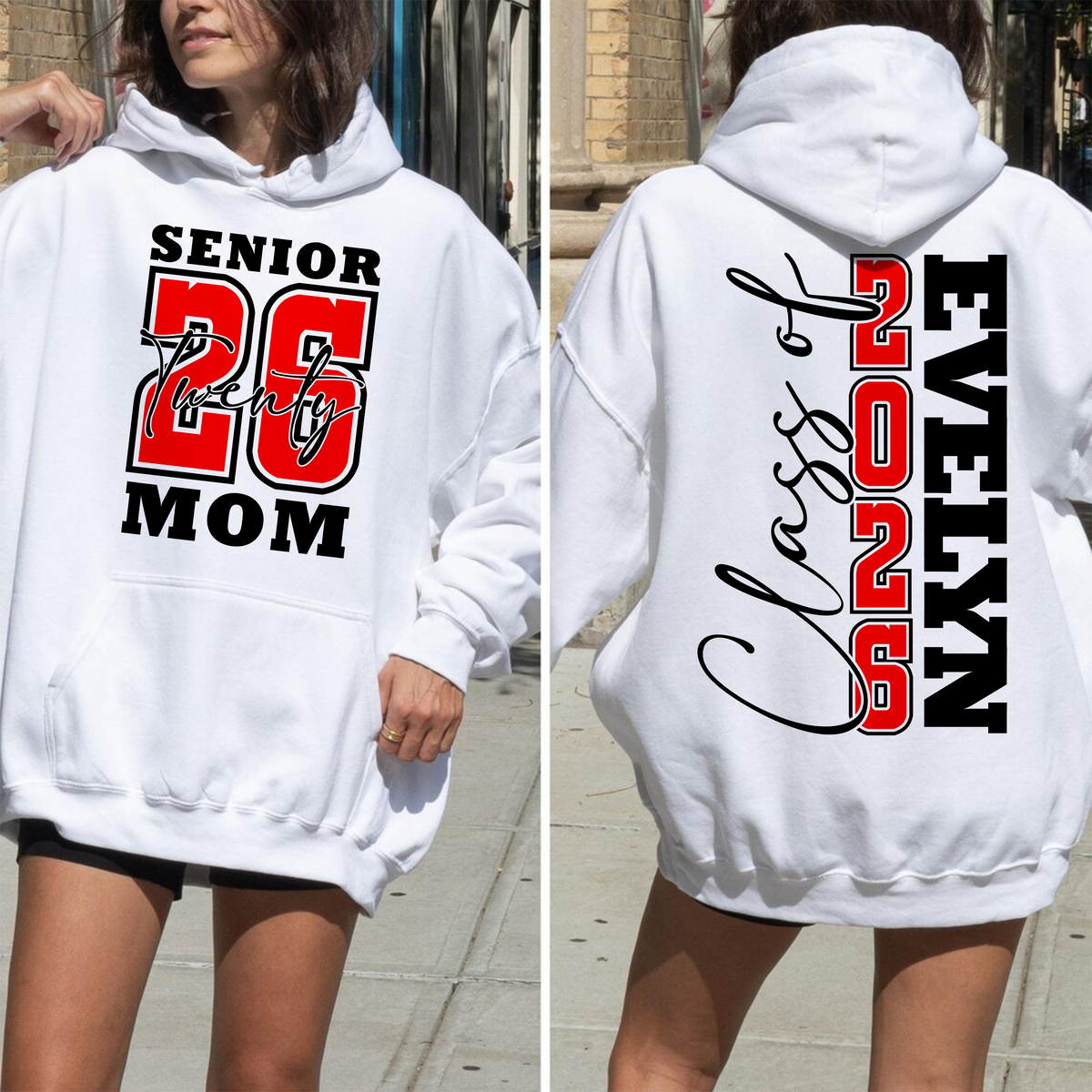 Personalized Congratulations Graduation Senior 2026 Front And Back Shirt TH10 169003