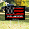 America 250th Anniversary Semiquincentennial Yard Sign HO82 900106