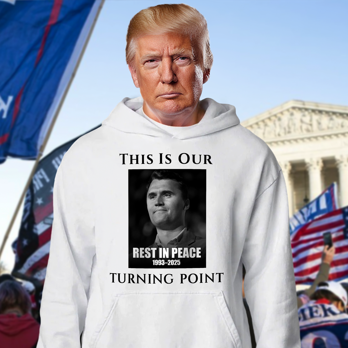 Rest In Peace Charlie Kirk' Tribute Bright Shirt TH10 64381