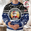 Custom Photo Human Belongs Cat Ugly Sweater For Pet Lovers HO82 900022