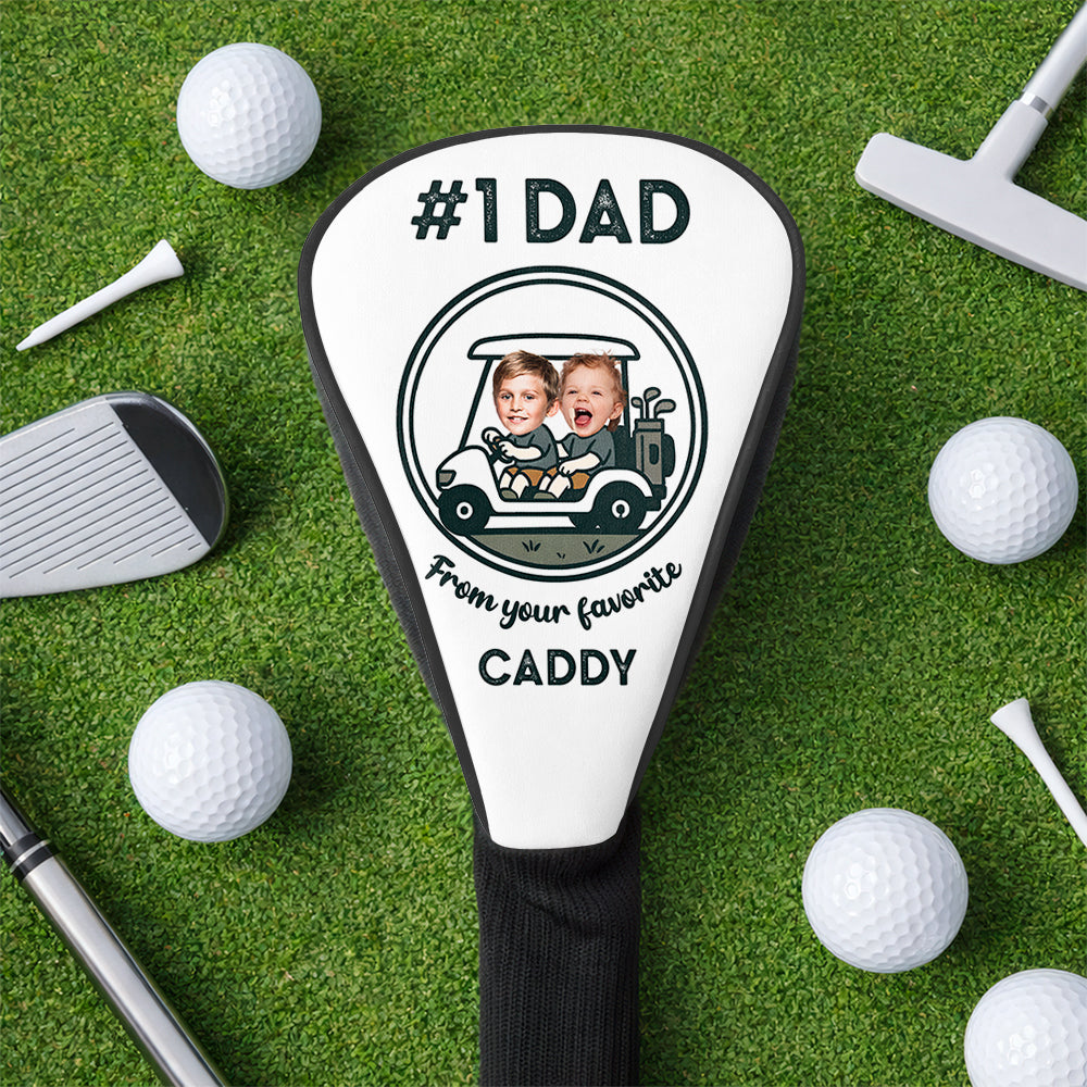 Custom Cute Photo For Dad From Your Favorite Persons Golf Club Head Cover LM32 668949