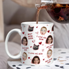 Custom Funny Face Photos - I Love You Mom Coffee Mug CH07 910698