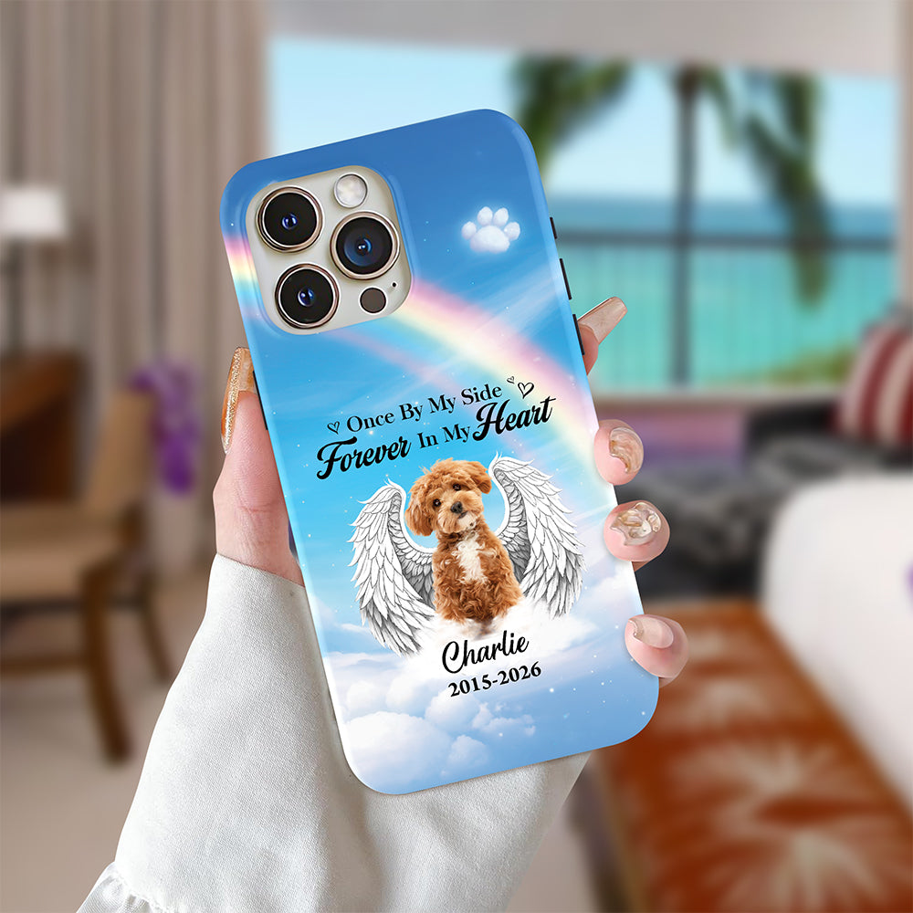 Custom Photo Loss Of Dog - Personalized Pet Memorial Phone Case HA75 920500