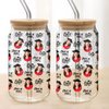 Custom Photo Class Of 2026 Graduation Glass Can With Lid HO82 901490