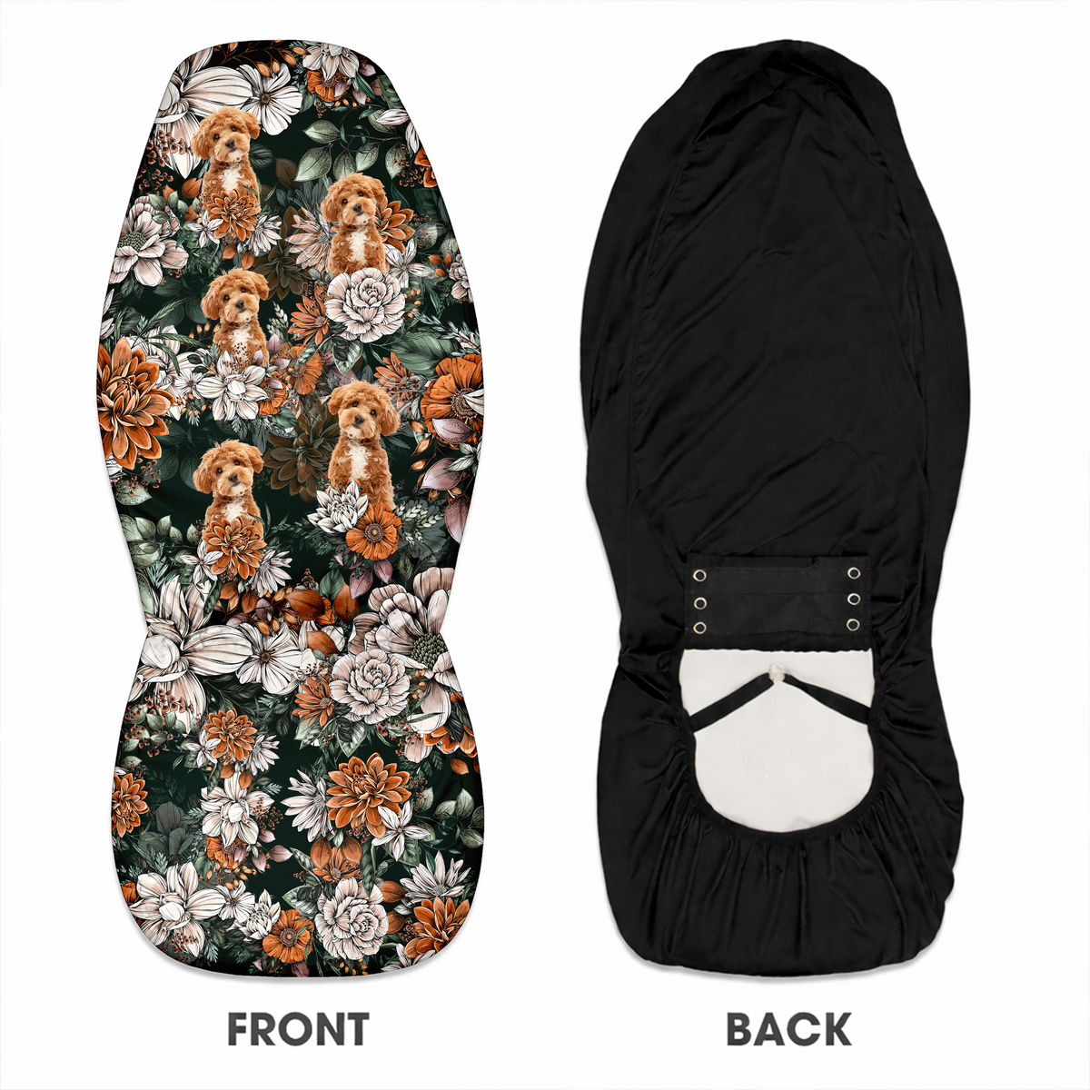 Custom Photo Floral Aloha Pattern Hawaiian Car Seat Cover HO82 902394