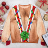 Personalized Funny Hairy Chest Christmas 3D Sweatshirt CH07 180614