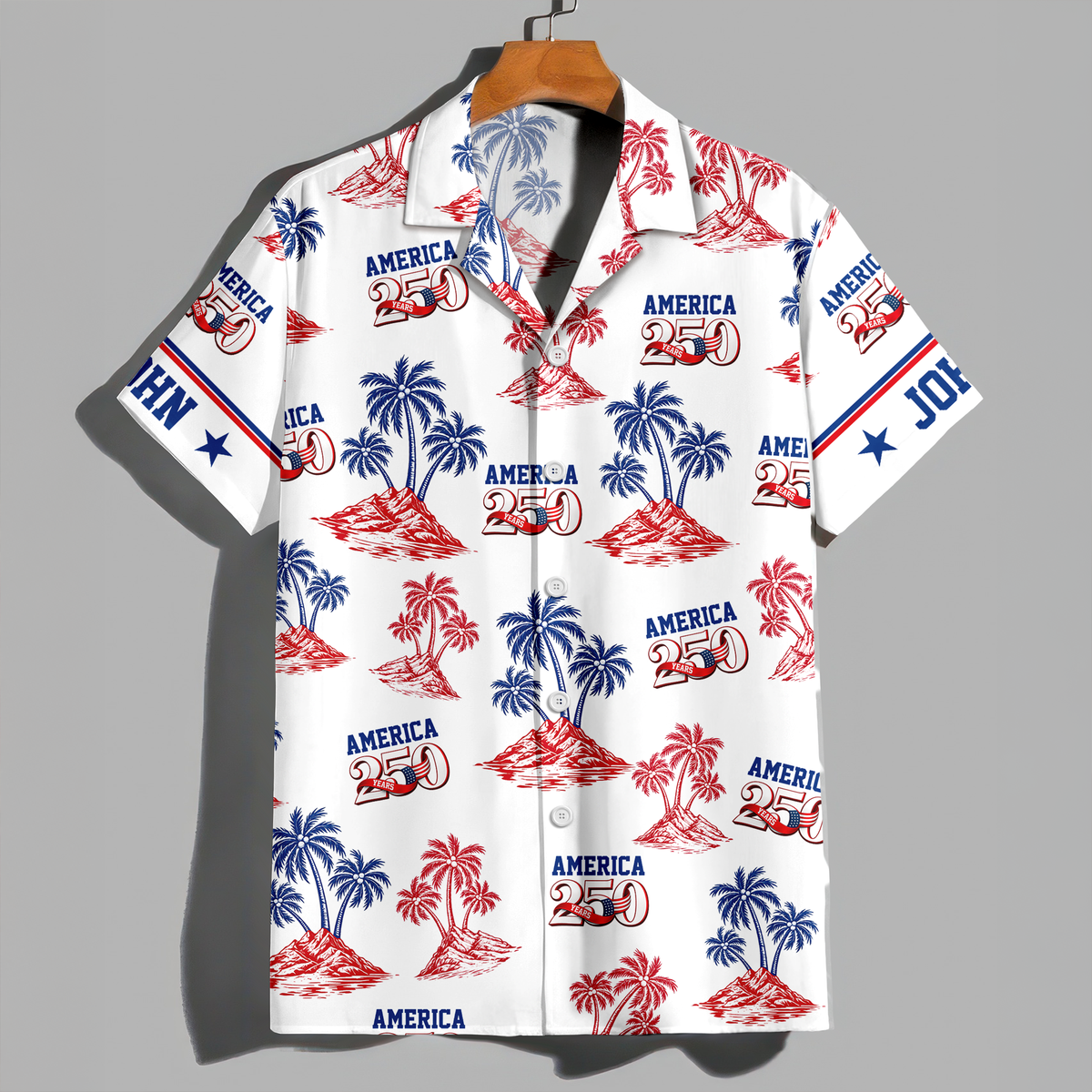 Custom Name America 250 Years Anniversary Hawaii Shirt TH10 898601