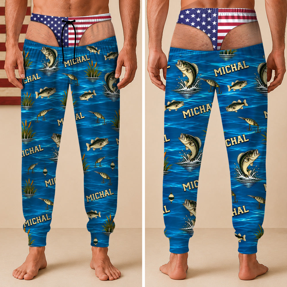 Personalized Name Fishing Sweatpants Gifts For Fishers, Fishing Lovers HA75 919520