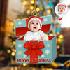 Custom Kid Photo Merry Christmas Acrylic Ornament HO82 900012