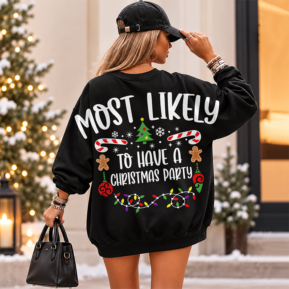 Personalized Most Likely To Shoulder To Shoulder Shirt Christmas Gift TH10 171411