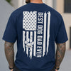 Personalized Best Dog Dad Ever Paw American Back Comfort Shirt HA75 921630