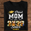 Custom Photo Proud Family Of A 2026 Senior Graduation Dark Shirt HA75 920478