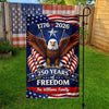 Custom Family Name America 250 Years Of Freedom 1776-2026 Eagle Garden Flag CH07 910648