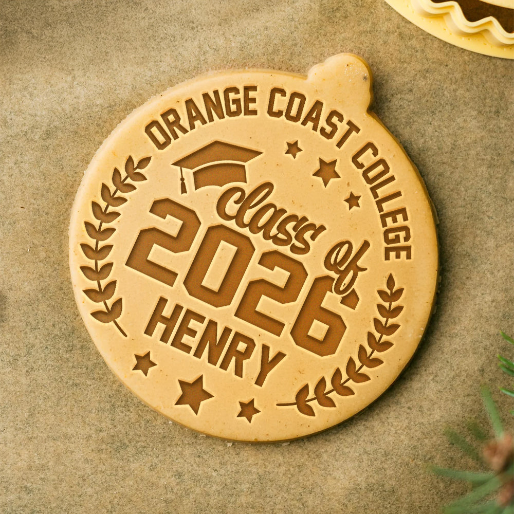 Personalized Class of 2026 Graduation Cookie Stamp, Personalized Graduation Party Gift HA75 921098