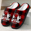 Custom Name The Golf Father Personalized Golf Christmas Slippers Gift For Golf Lovers HA75 919056