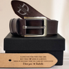 Personalized Leather Belt for Anniversary, Valentines Day Gift for Husband, Boyfriend HA75 898720