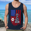 Happy Father's Day To Best Dog Dad Personalized Tanktop HA75 921614