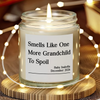Custom Pregnancy Announcement Scented Candle – Baby Reveal Gift for Parents & Grandparents LM32 899801
